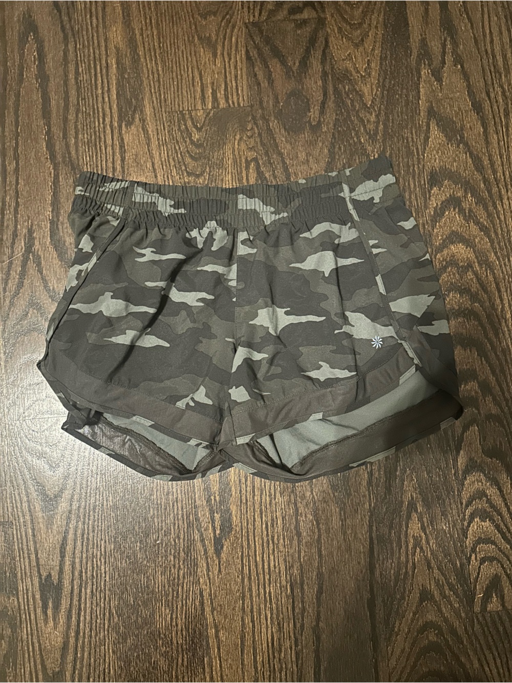 Athleta Camo Athletic Shorts
